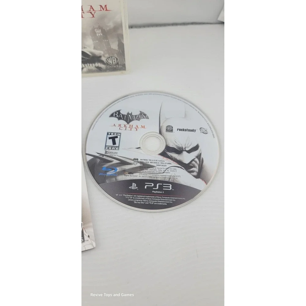 Batman: Arkham City (Sony PlayStation 3, PS3, 2011) CIB Complete‎ Tested Working